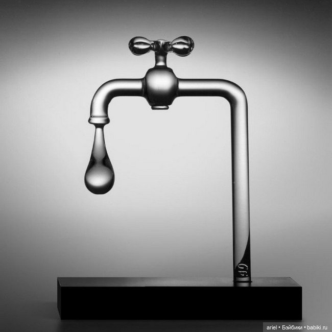 Стеклянные скульптуры от автора Ганс Годо Фрабель (фото 4)