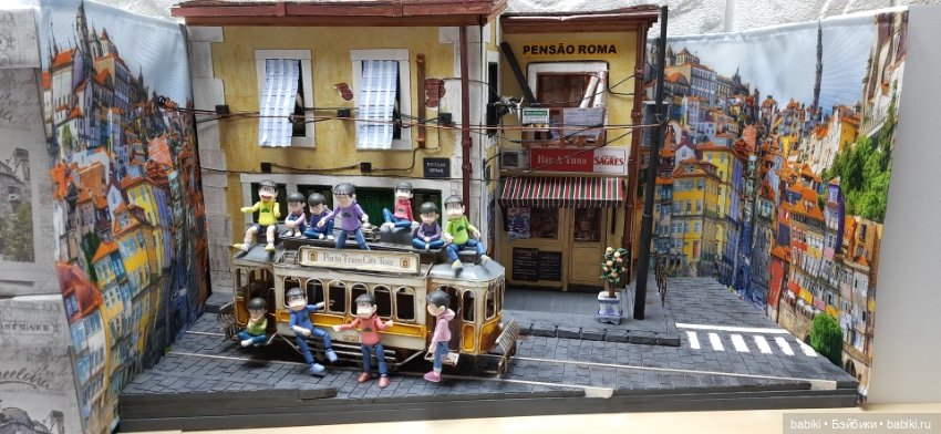 Берегите трамвай — Румбоксы и кукольные интерьеры: фото