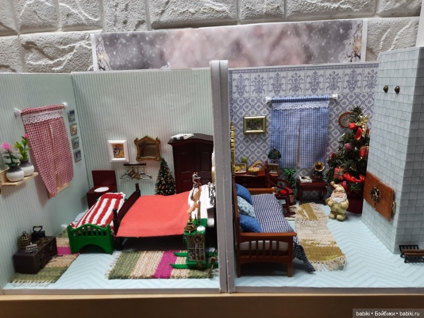 Домик Петсона и Финдуса – 3. Гостиная и спальня