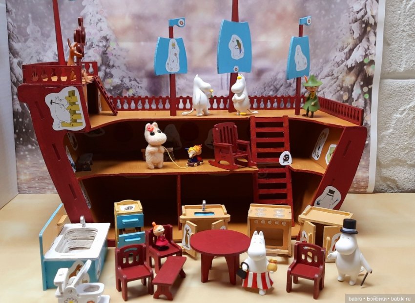 Хочу корабль, или, как значительно сэкономить на Муми-троллях