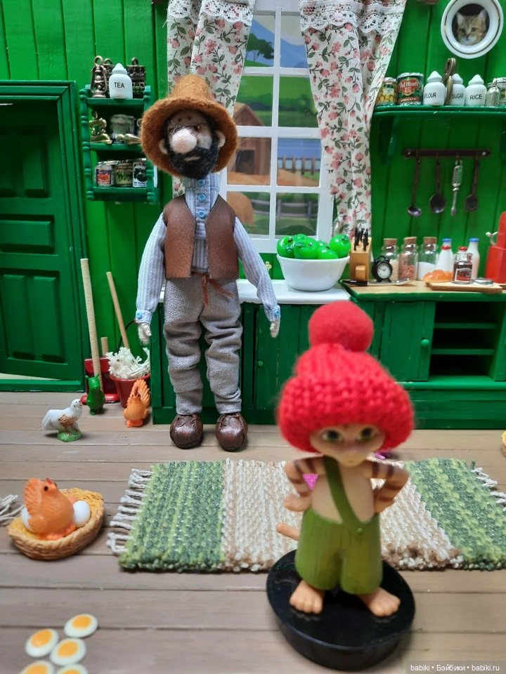 Домик Петсона и Финдуса – 1. Как небольшая покупка в шопике привела к большому проекту