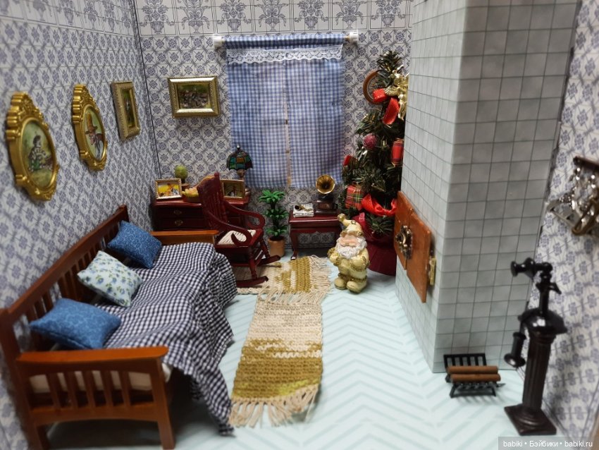 Домик Петсона и Финдуса – 3. Гостиная и спальня (фото 2)