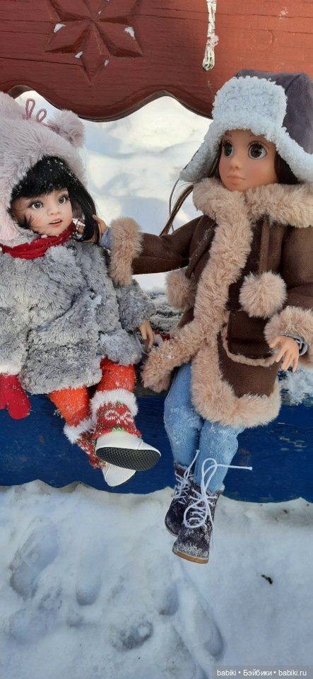 Мируся и Маруся на горке — Игровые куклы разных производителей (Разное): редкие бренды (фото 7)