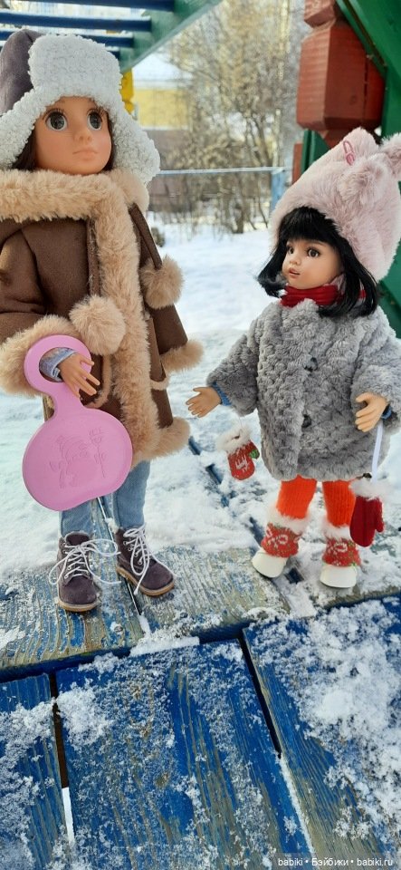 Мируся и Маруся на горке — Игровые куклы разных производителей (Разное): редкие бренды (фото 2)