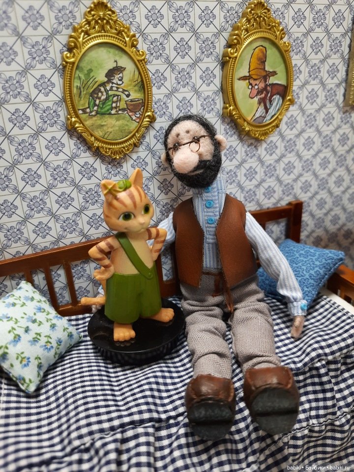 Домик Петсона и Финдуса – 3. Гостиная и спальня