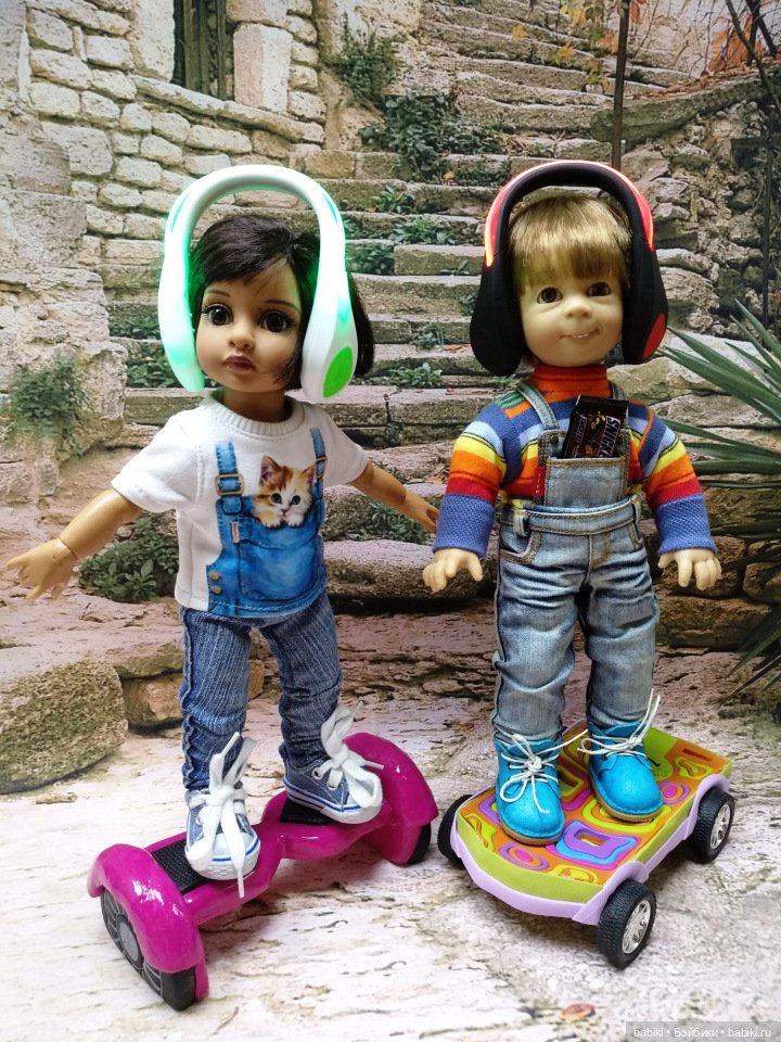 Она хотела быть Кариной, и ей нужен был гироскутер! Куклы Тоннер