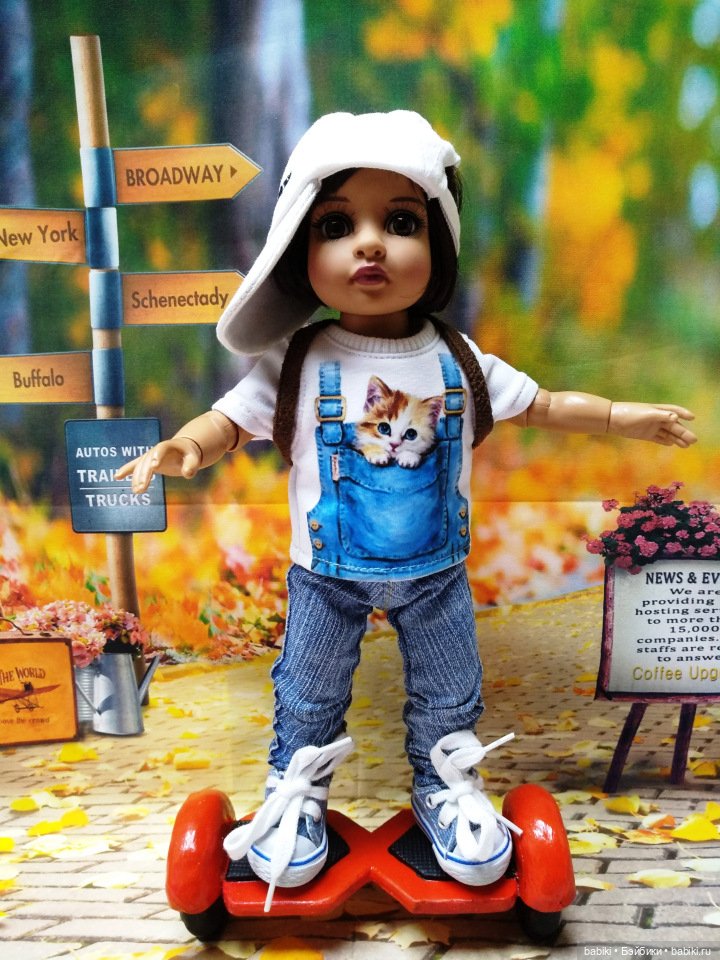 Она хотела быть Кариной, и ей нужен был гироскутер! Куклы Тоннер