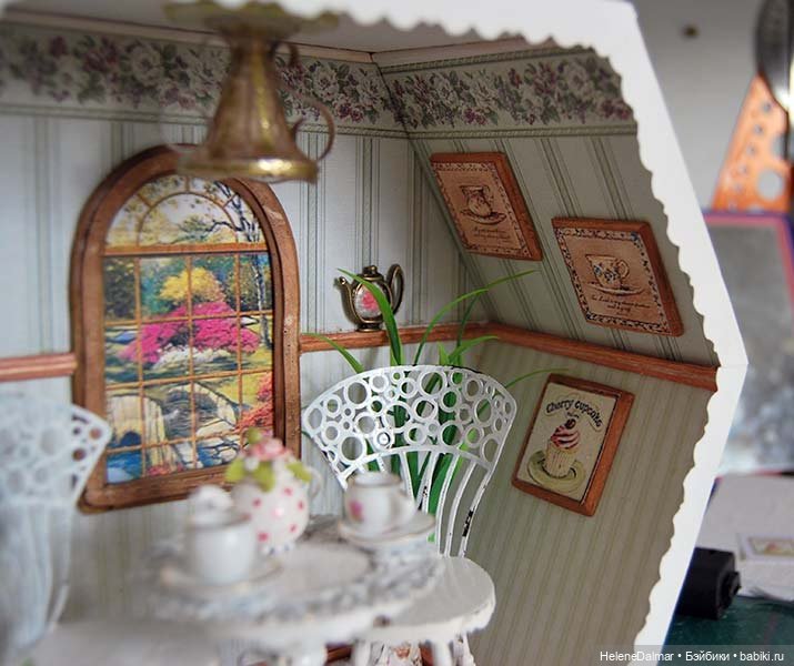 Светильник "Чайник" — Румбоксы и кукольные интерьеры: фото (фото 3)