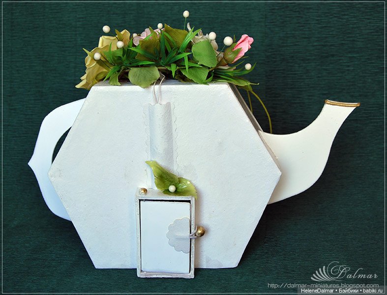 Светильник "Чайник" — Румбоксы и кукольные интерьеры: фото (фото 10)