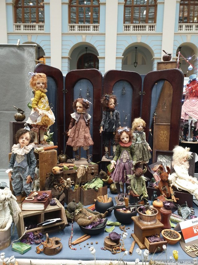 Куклы Киры Кинаш на выставке (фото 10)