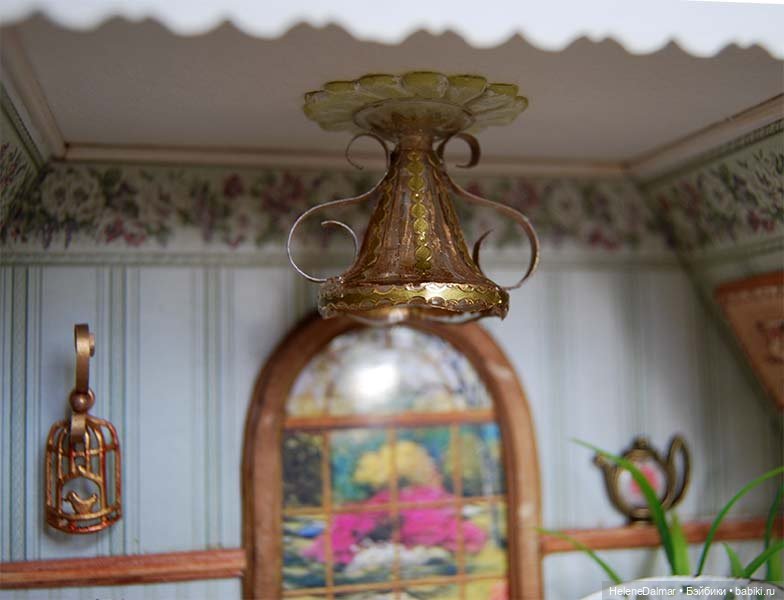 Светильник "Чайник" — Румбоксы и кукольные интерьеры: фото (фото 2)