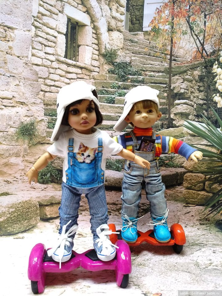 Она хотела быть Кариной, и ей нужен был гироскутер! Куклы Тоннер