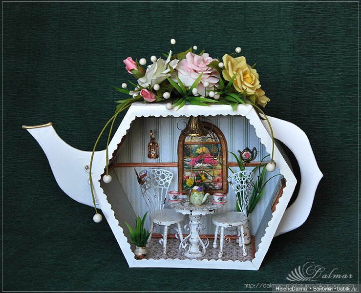 Светильник "Чайник" — Румбоксы и кукольные интерьеры: фото