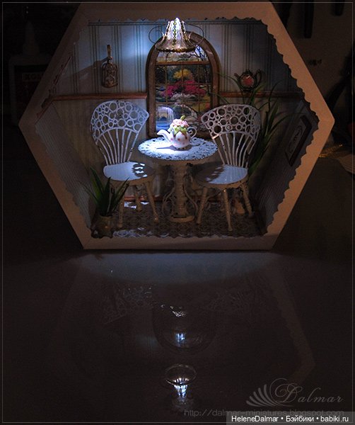 Светильник "Чайник" — Румбоксы и кукольные интерьеры: фото (фото 9)