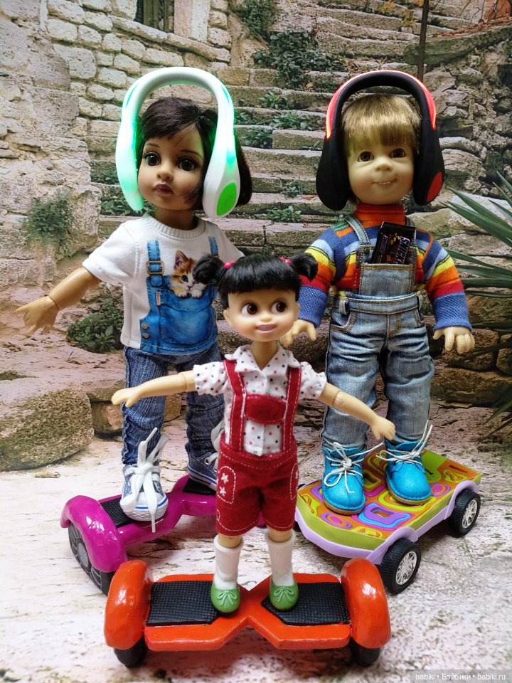 Она хотела быть Кариной, и ей нужен был гироскутер! Куклы Тоннер