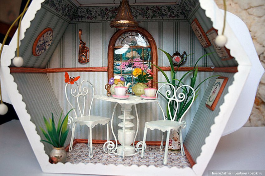 Светильник "Чайник" — Румбоксы и кукольные интерьеры: фото