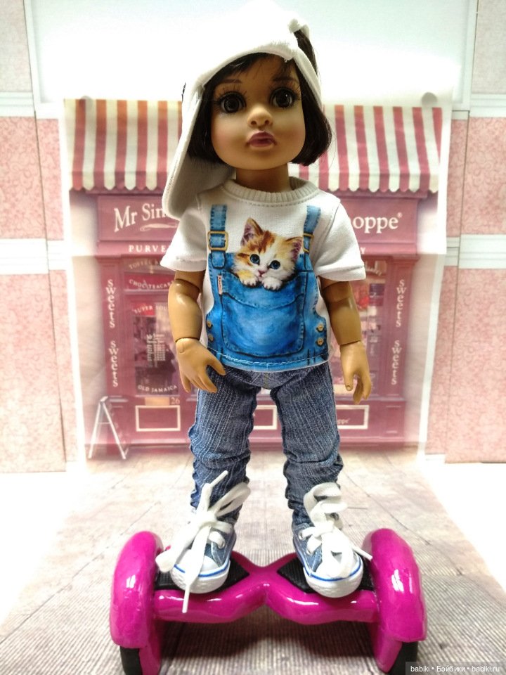 Она хотела быть Кариной, и ей нужен был гироскутер! Куклы Тоннер (фото 10)