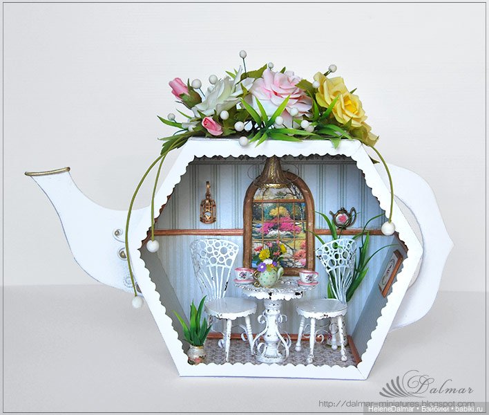 Светильник "Чайник" — Румбоксы и кукольные интерьеры: фото