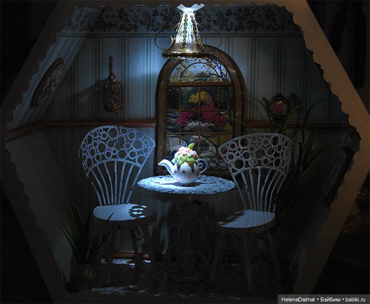 Светильник "Чайник" — Румбоксы и кукольные интерьеры: фото (фото 8)