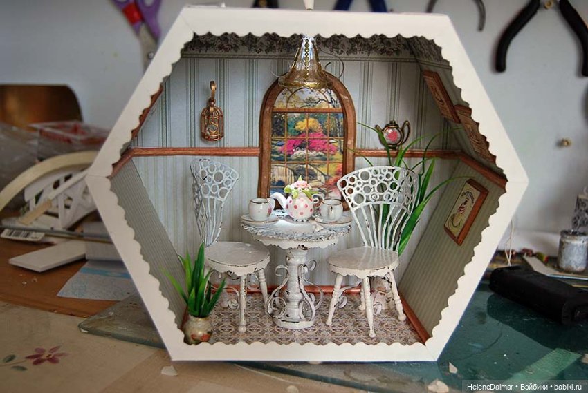 Светильник "Чайник" — Румбоксы и кукольные интерьеры: фото