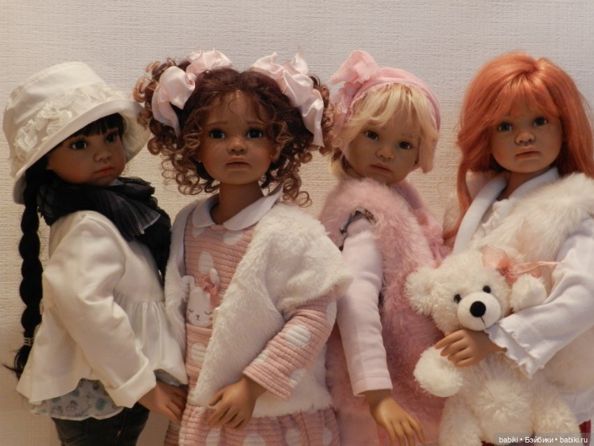 Девочки от Angela Sutter — Куклы Angela Sutter (Анжела Саттер): большие виниловые куклы 70 см (фото 2)