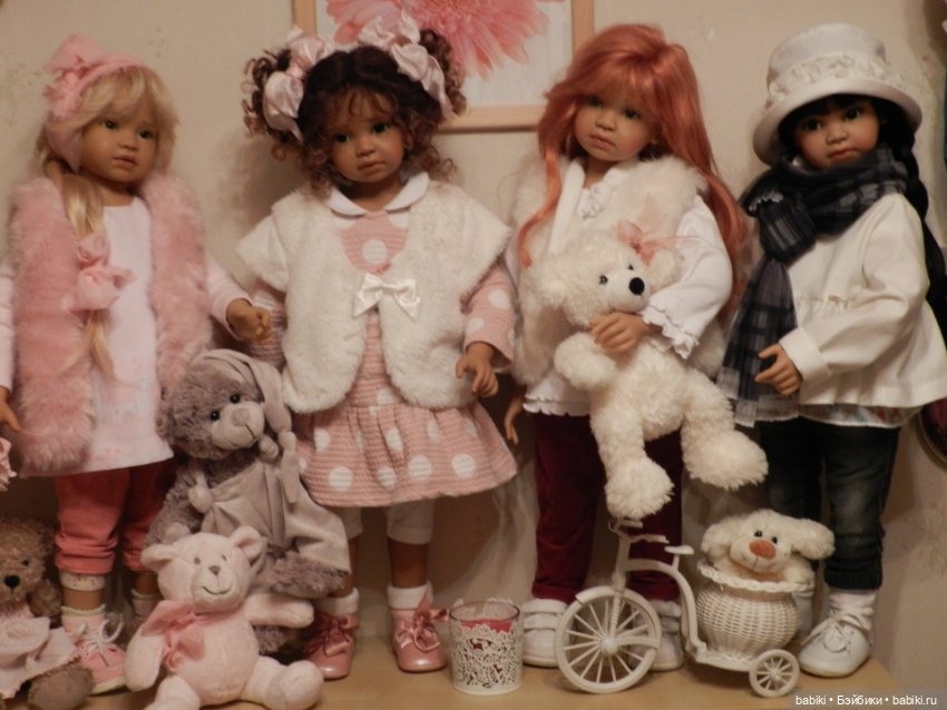 Девочки от Angela Sutter — Куклы Angela Sutter (Анжела Саттер): большие виниловые куклы 70 см