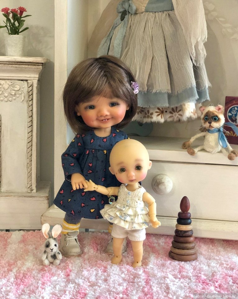 Кнопка IttyBritty — Куклы Nikki Britt (Никки Бритт): авторские BJD (БЖД) (фото 7)