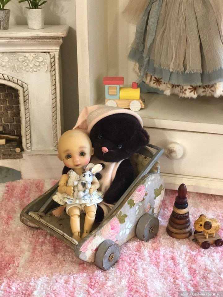 Кнопка IttyBritty — Куклы Nikki Britt (Никки Бритт): авторские BJD (БЖД) (фото 5)