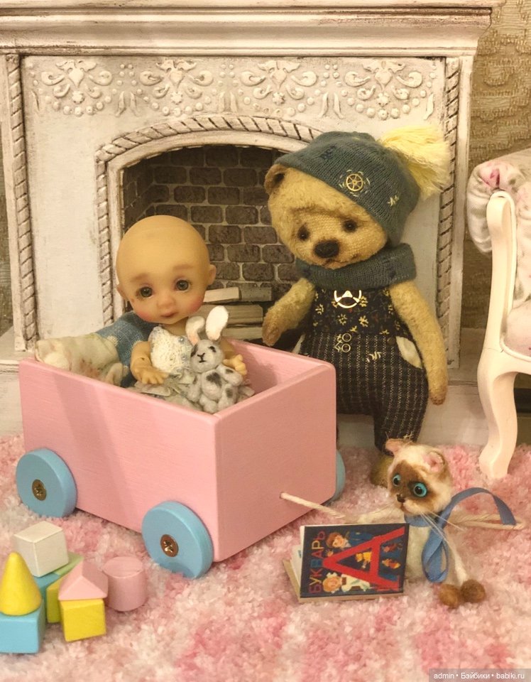 Кнопка IttyBritty — Куклы Nikki Britt (Никки Бритт): авторские BJD (БЖД) (фото 3)