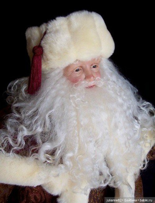 Откуда приходят Санта Клаусы? Авторские куклы Karen Vander Logt dolls (фото 3)