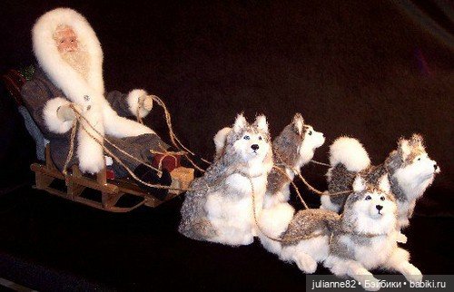 Откуда приходят Санта Клаусы? Авторские куклы Karen Vander Logt dolls (фото 2)