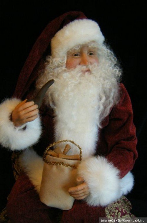 Откуда приходят Санта Клаусы? Авторские куклы Karen Vander Logt dolls