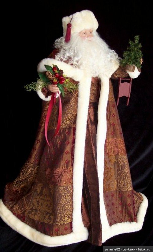 Откуда приходят Санта Клаусы? Авторские куклы Karen Vander Logt dolls