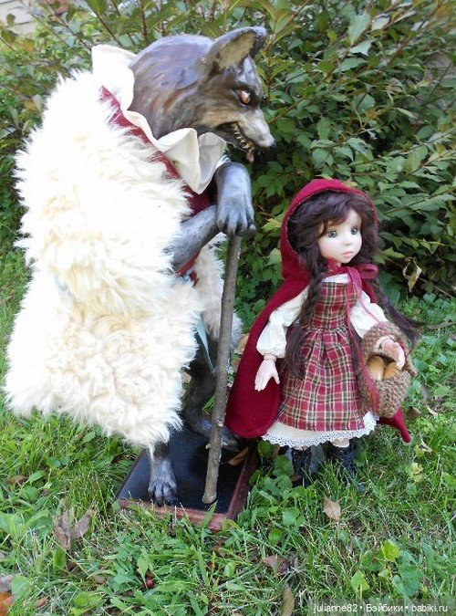 BJD куклы от KAREN VANDER LOGT - "Красная шапочка"