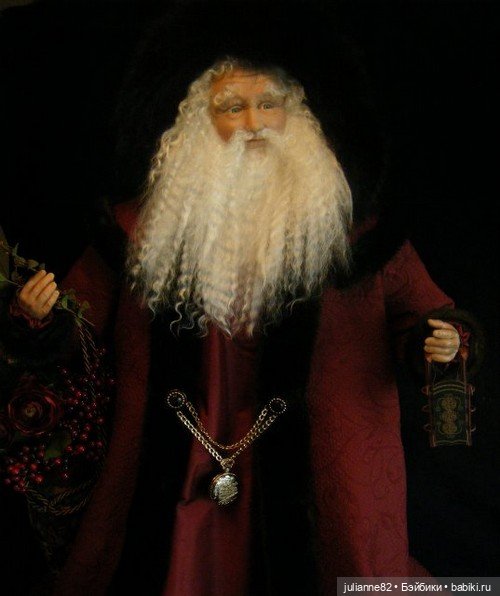 Откуда приходят Санта Клаусы? Авторские куклы Karen Vander Logt dolls