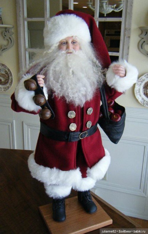 Откуда приходят Санта Клаусы? Авторские куклы Karen Vander Logt dolls