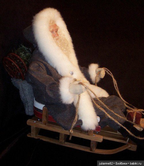 Откуда приходят Санта Клаусы? Авторские куклы Karen Vander Logt dolls (фото 5)