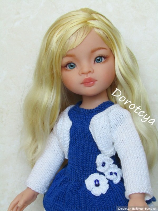 Какими бывают Солнечные Зайчики?!.. Лучистыми! Куколка от Paola Reina (фото 8)