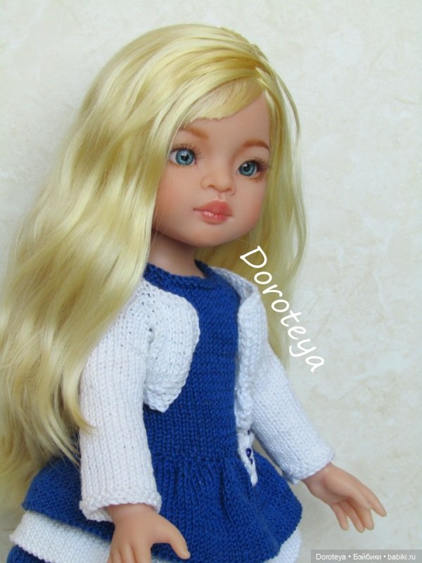 Какими бывают Солнечные Зайчики?!.. Лучистыми! Куколка от Paola Reina (фото 9)