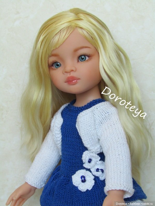 Какими бывают Солнечные Зайчики?!.. Лучистыми! Куколка от Paola Reina (фото 7)