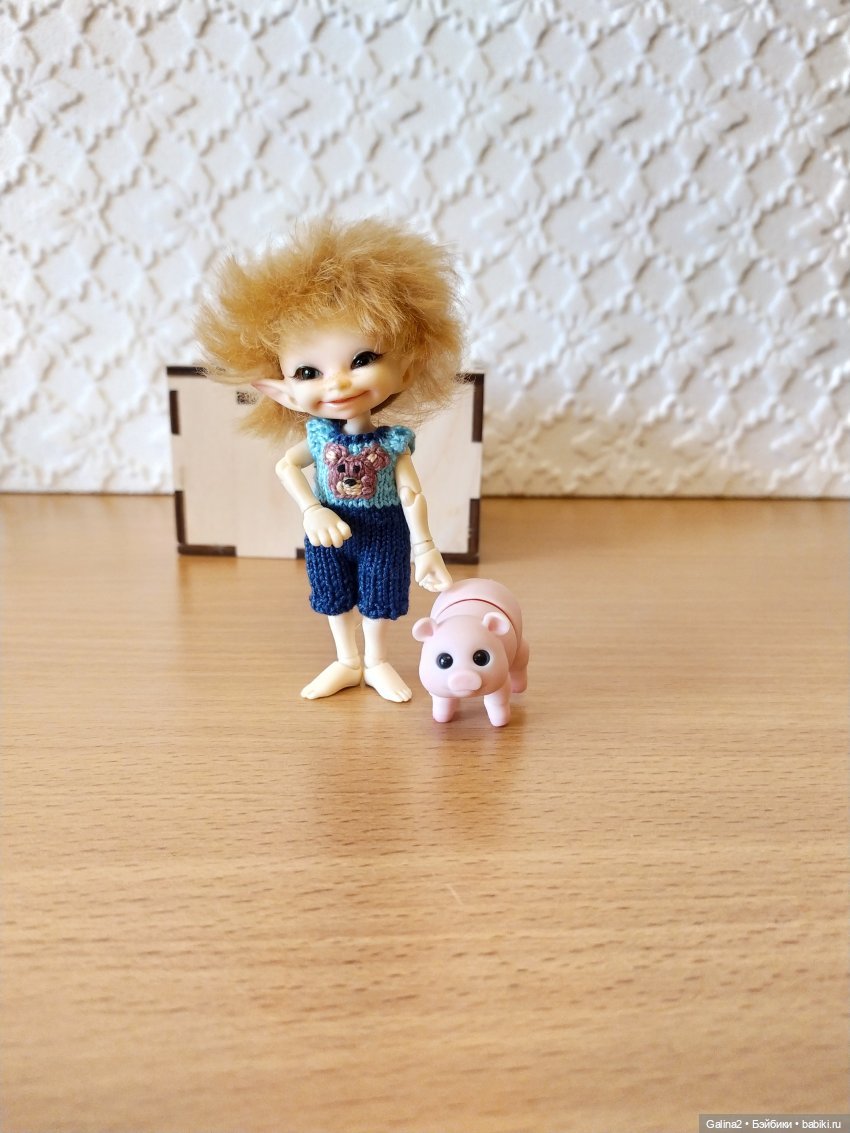 Приехала наша любимая хрюша Нюша (Pumpkin Smile) (фото 7)