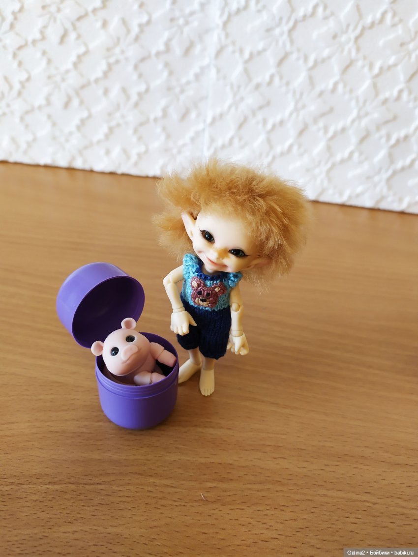 Приехала наша любимая хрюша Нюша (Pumpkin Smile) (фото 9)