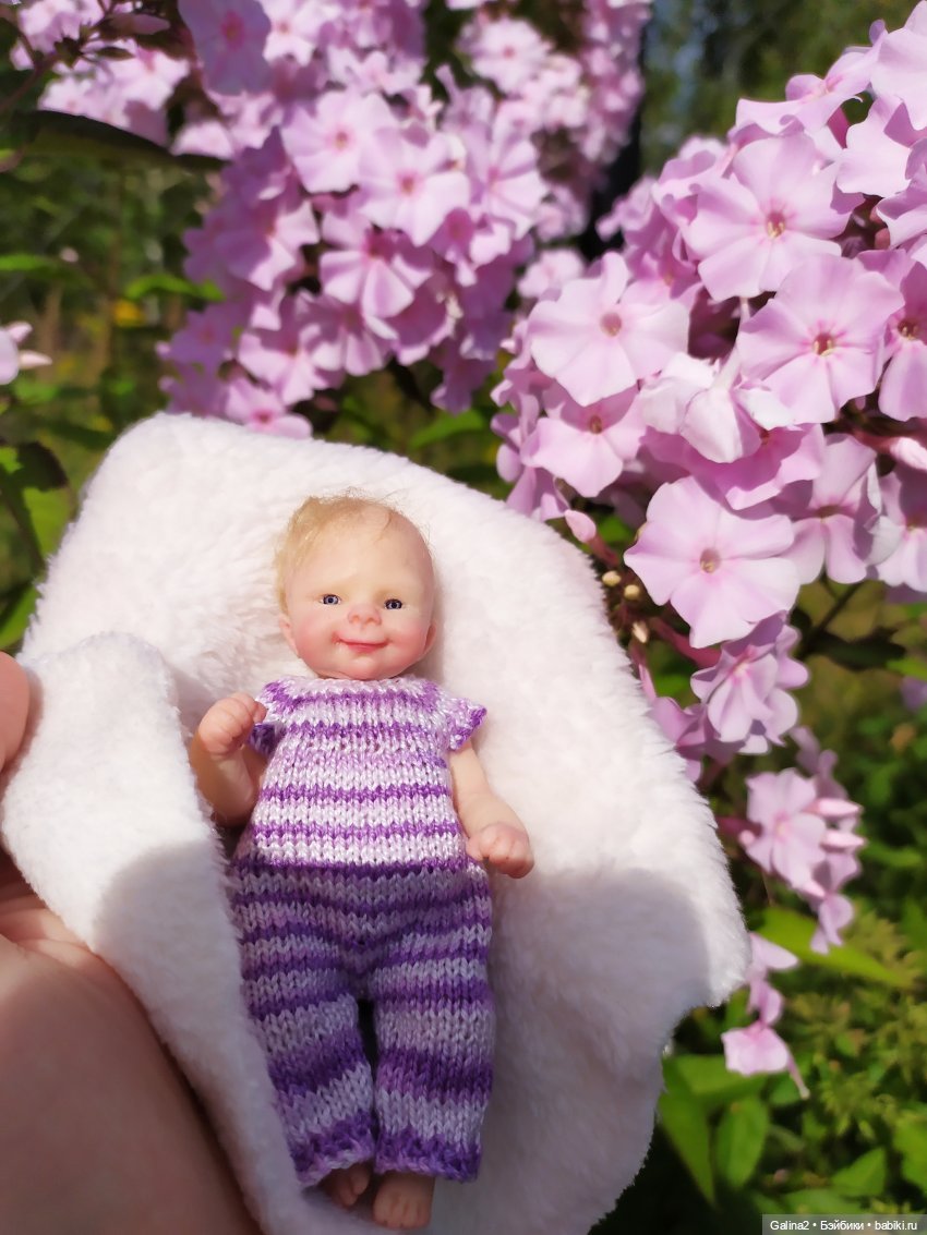 Силиконовая малышка (12 см, Ирины Савостиной) (фото 2)