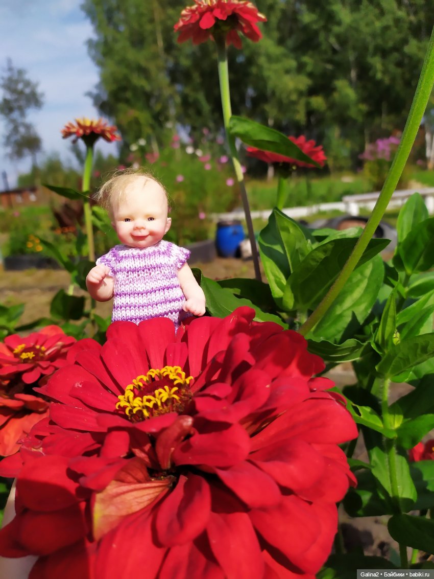 Силиконовая малышка (12 см, Ирины Савостиной) (фото 6)