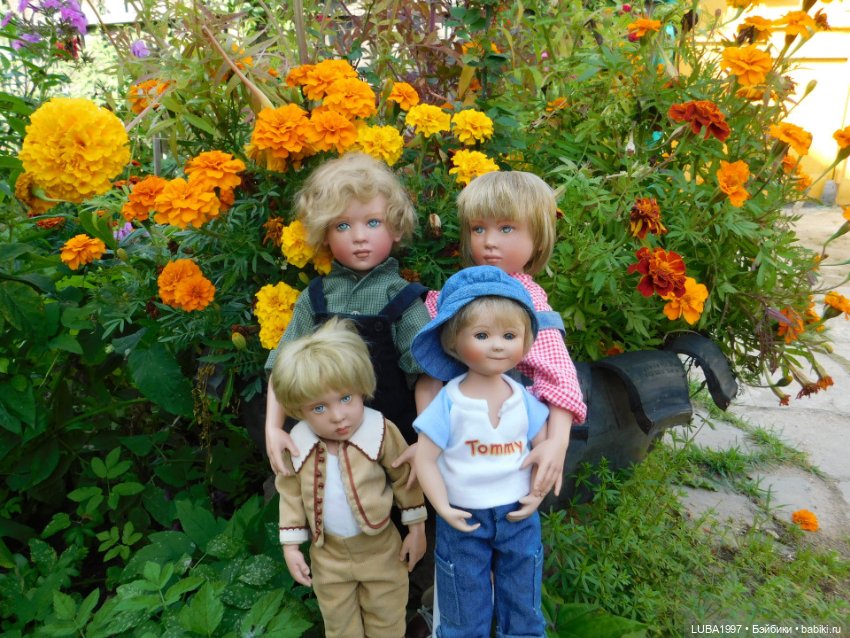 Вот такая мужская компания