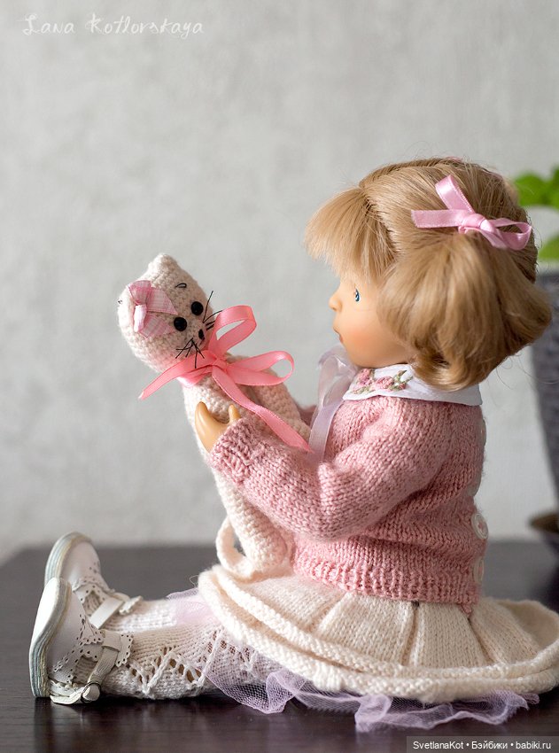 Стеша (Minouche) со своим котом (фото 9)