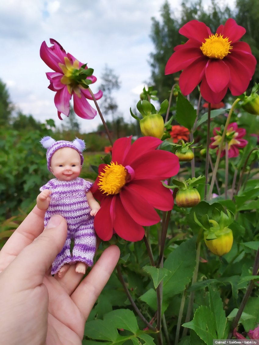 Силиконовая малышка (12 см, Ирины Савостиной) (фото 7)