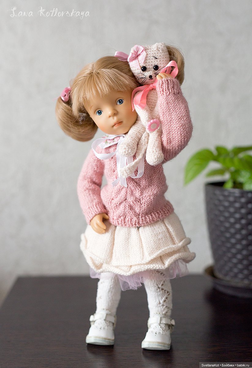 Стеша (Minouche) со своим котом (фото 7)