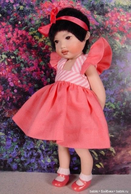 Фарфоровые девочки-малышки из коллекции "Дорогие". Автор Хелена Киш