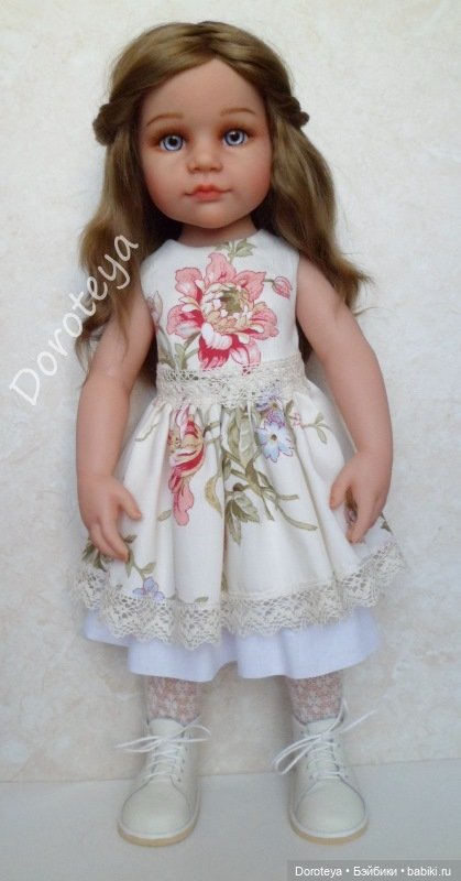 Девочка Юленька-милая очаровашечка. Куколка от Gotz моими глазами (фото 8)